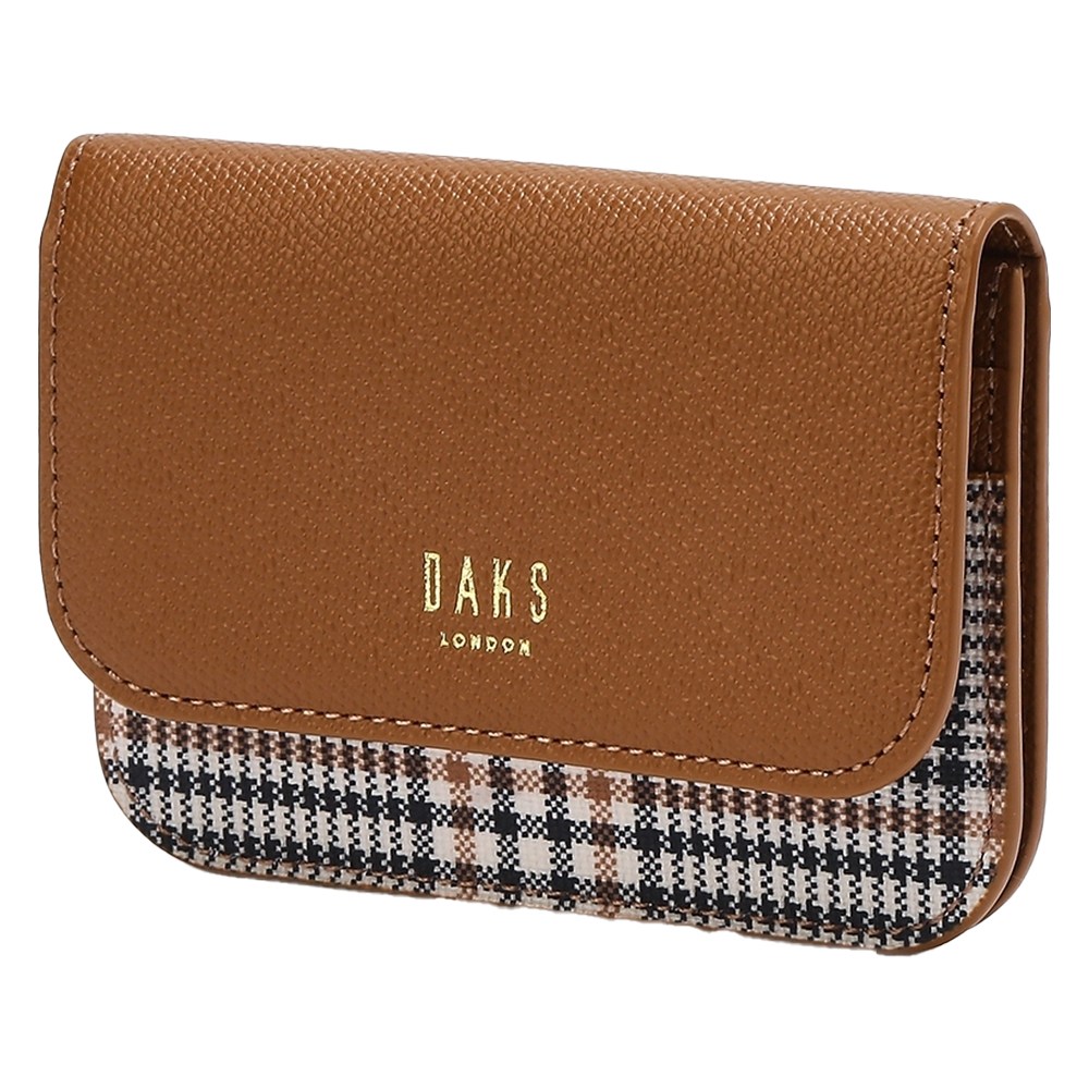 닥스 여성용 잔느 가죽배색 체크 2단 카드지갑 DCHO5E968 155,130원