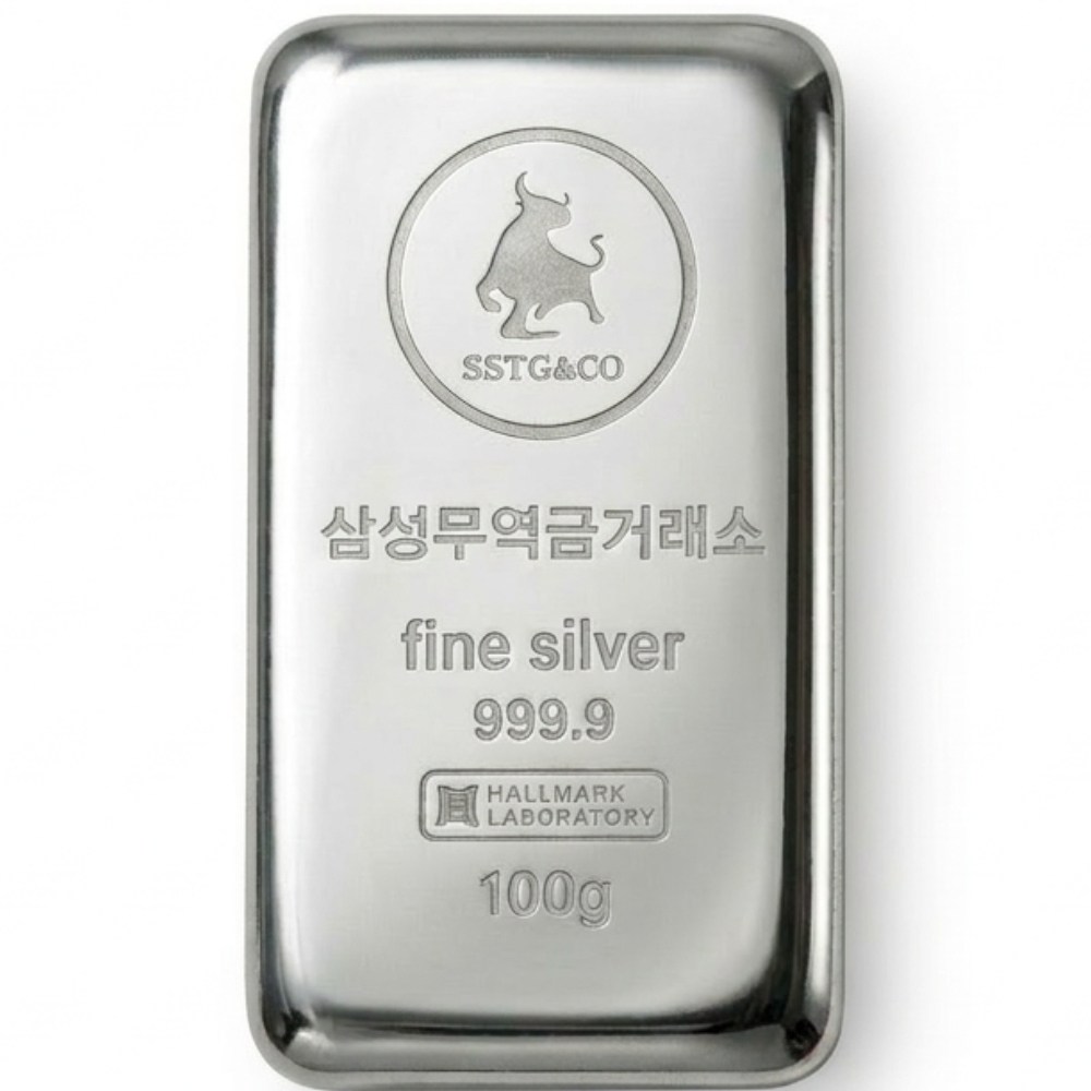 한국 포나인 진공 순은 실버바 100g 999.9 투자용 499,000원