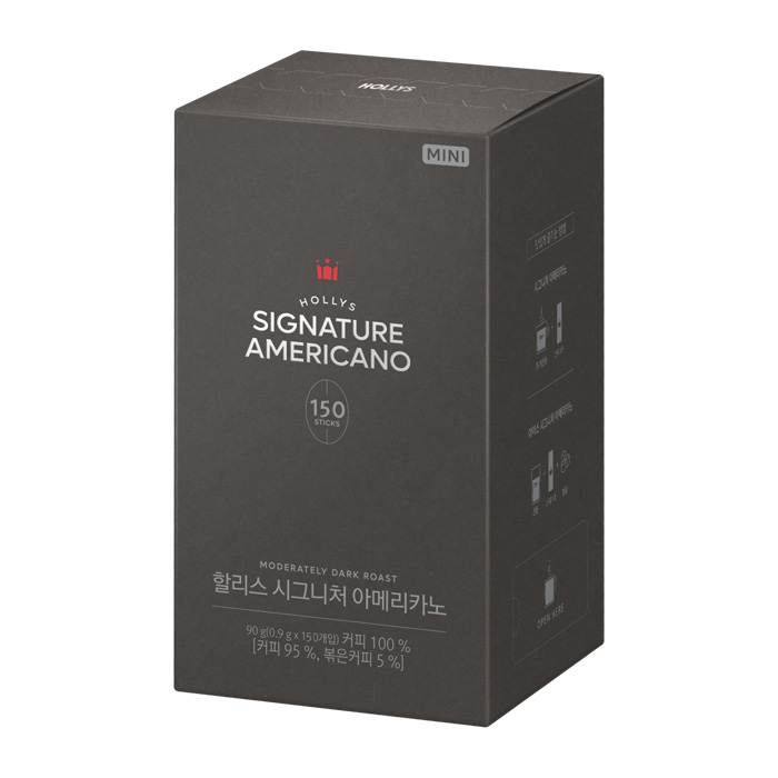 할리스 시그니처 아메리카노 미니 다크 원두커피믹스, 900mg, 150개입, 1개 21,800원
