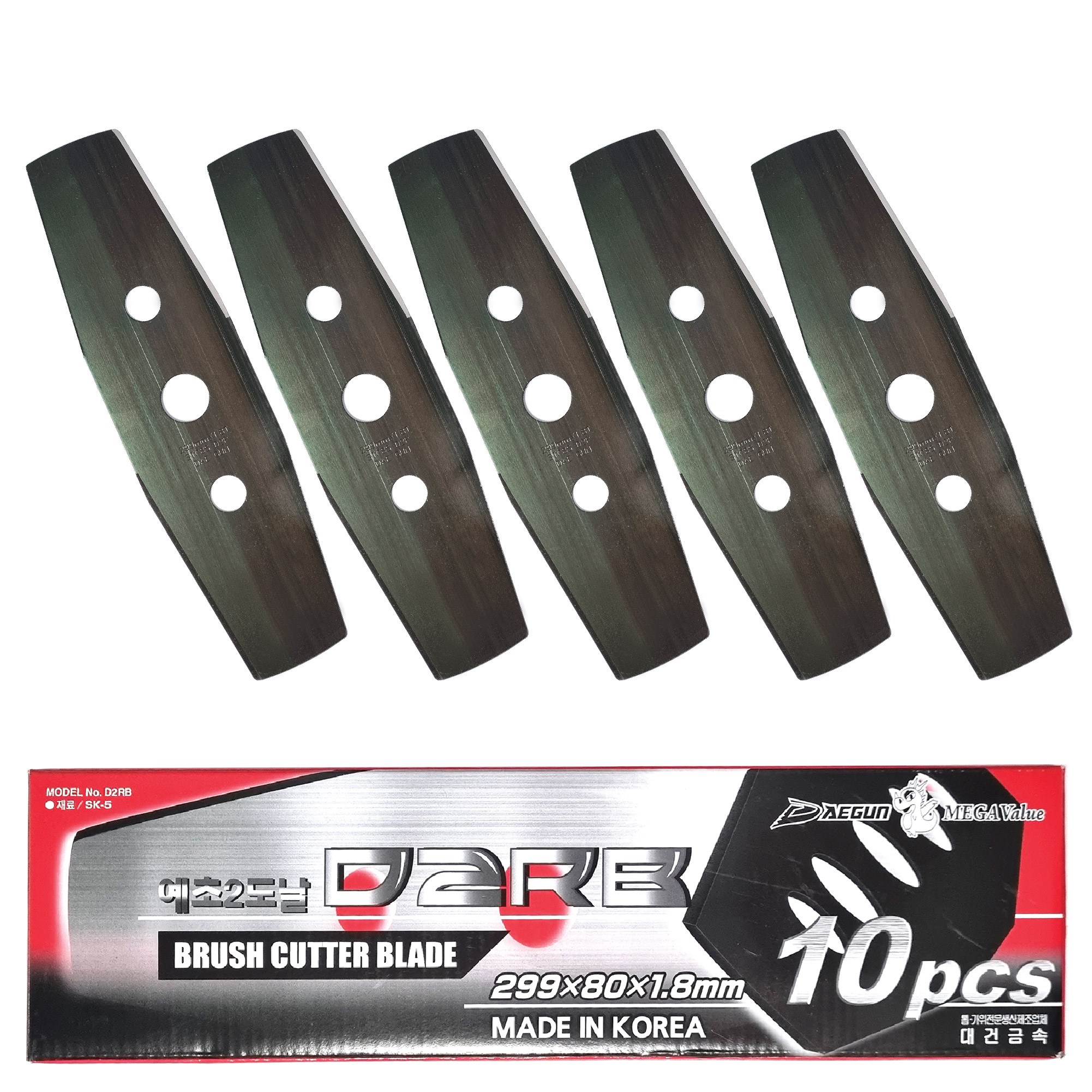 대건금속 특수코팅 예초기날 5장 제초기 잡초 벌초 제초 2도날 12,000원