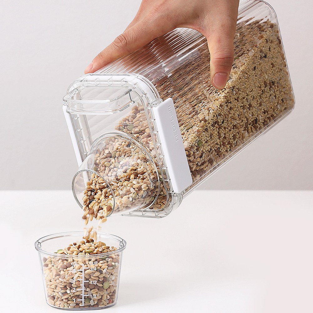 네오플램 밀폐 잡곡통 미니쌀통 씨리얼 보관용기 1800ml 7,120원