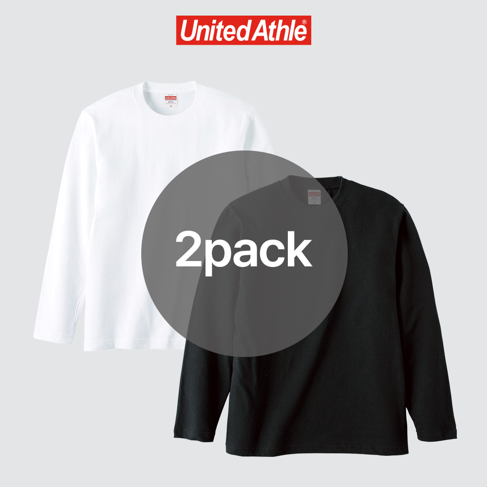 [1+1] 유나이티드 애슬 남녀공용 17수 무지 긴팔 티셔츠 2color 29,900원