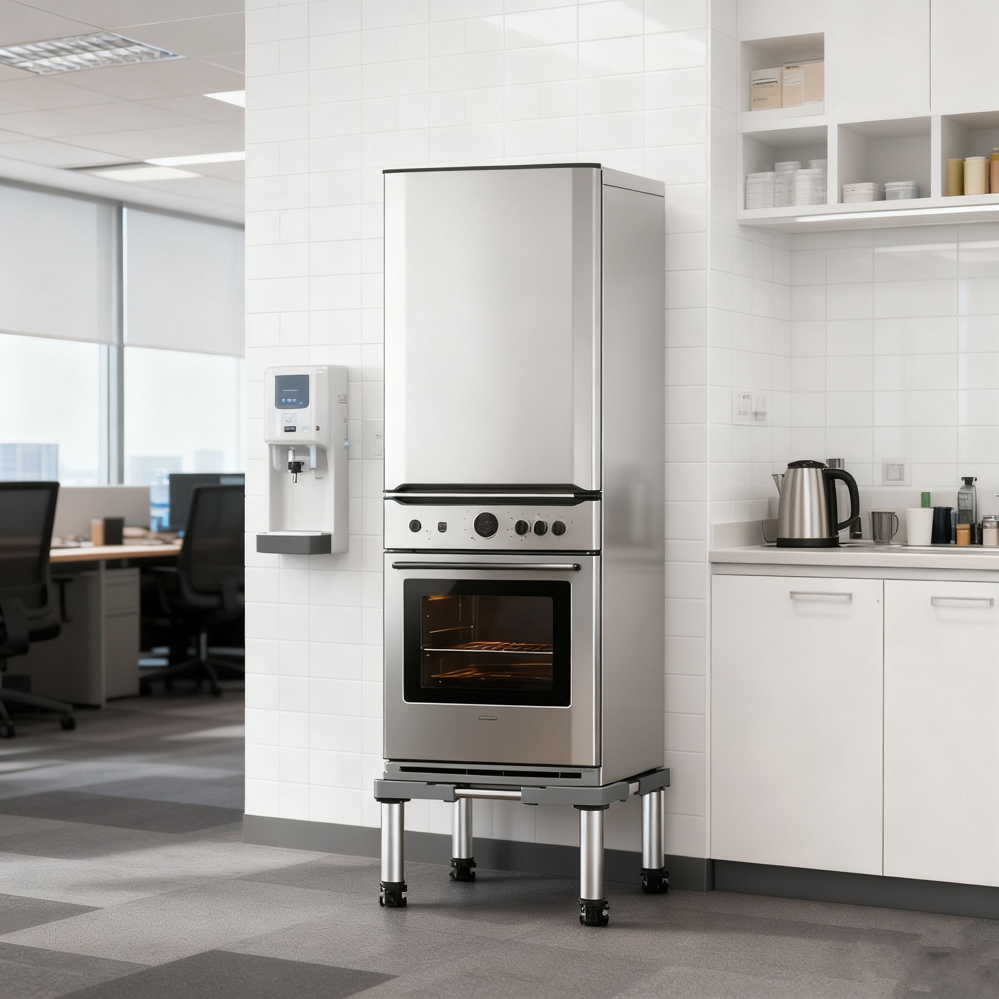 세탁기 높이조절 받침대 사이즈 높이 조절 가능 건조기 냉장고 다용도 수평계내장형 다리 연장 미끄럼 방지 방진 다용도 거치대, 1개, 그레이 37,400원