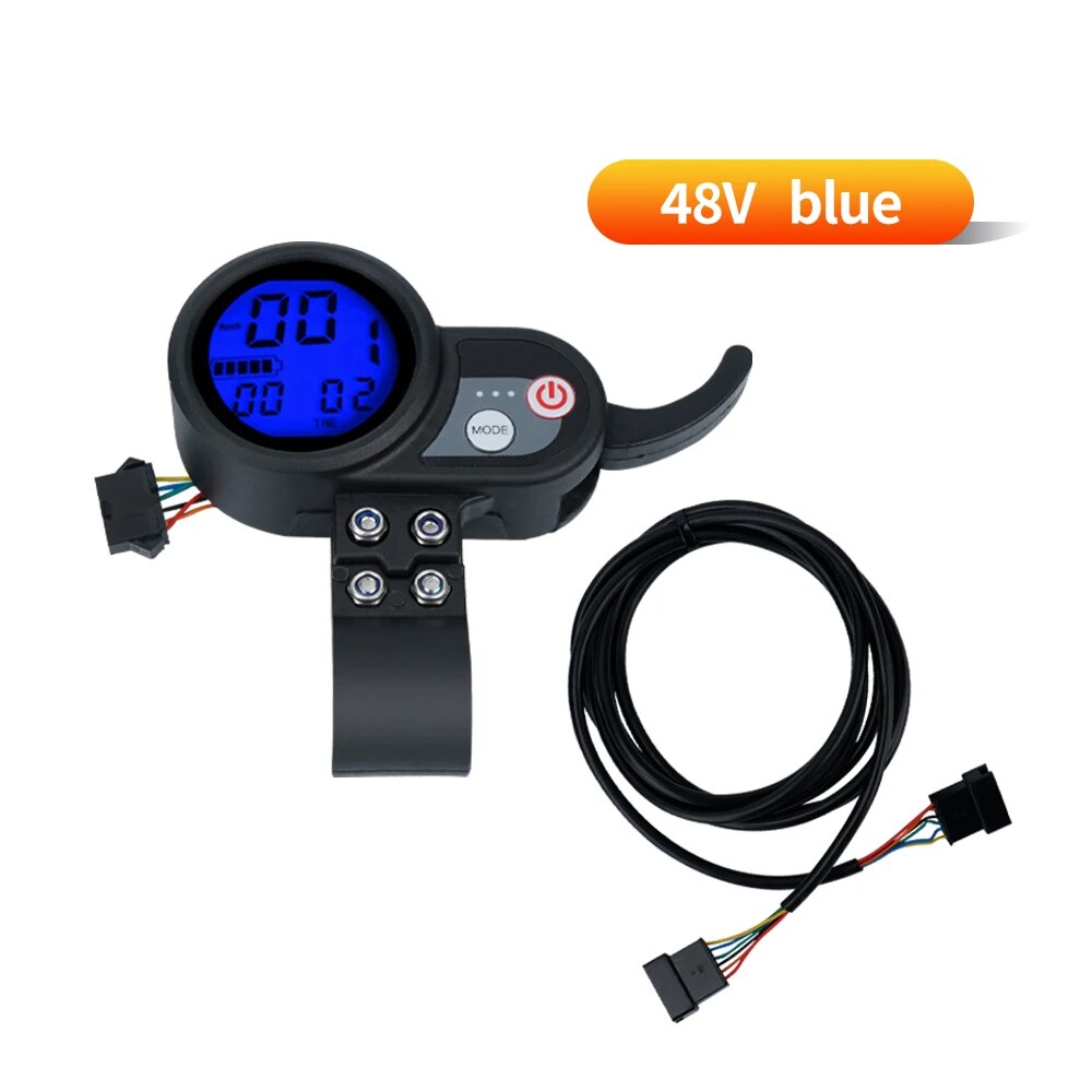 킥보드속도계 전기자전거속도계 계기판 JP 36V 48V 52V 60V 72V USB 충전 시프트 스 52,830원