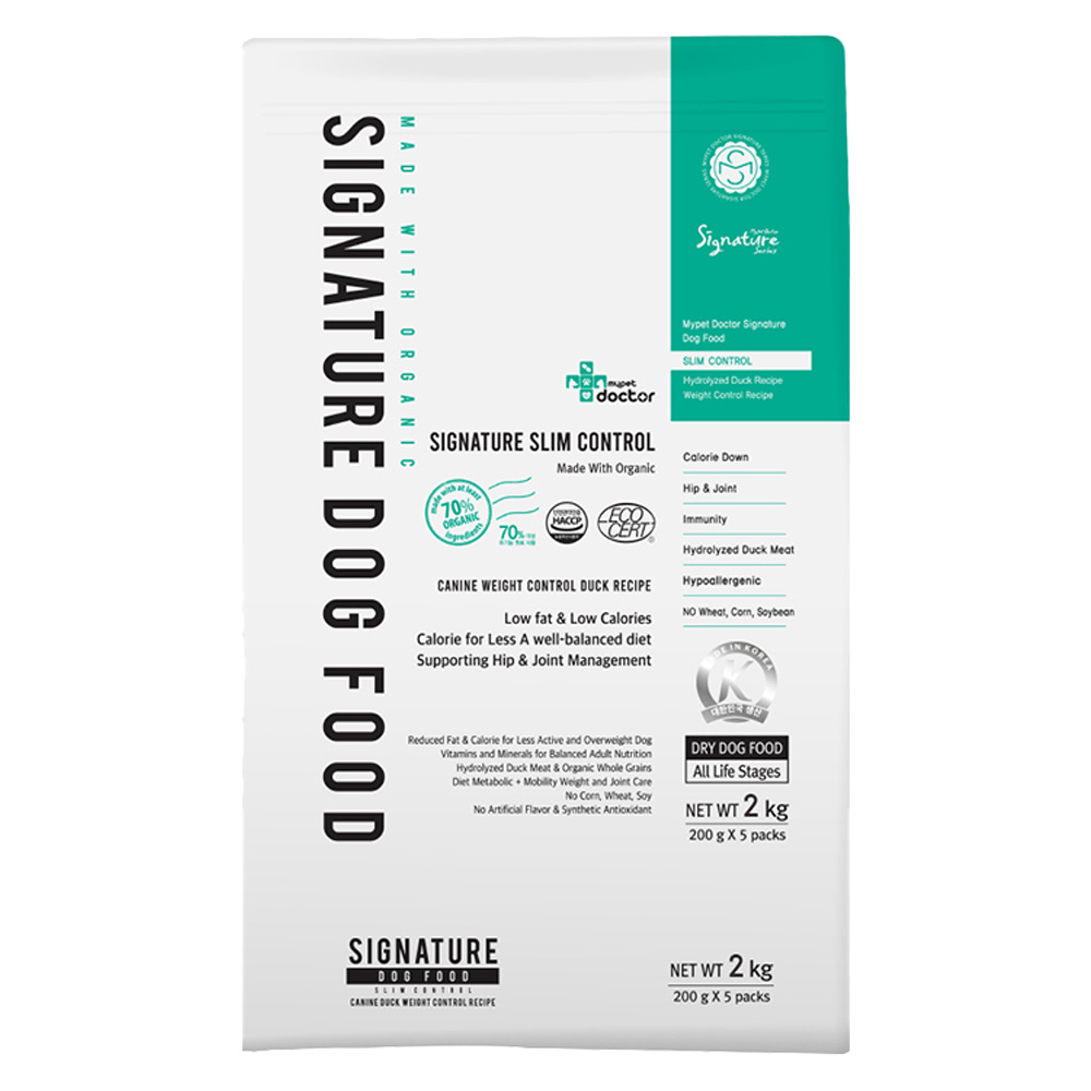 마이펫닥터 강아지 시그니처 유기농 기능성 사료 35,000원