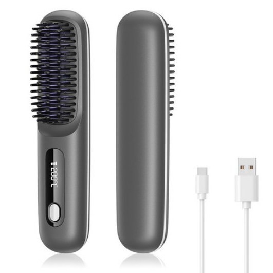 무선 빗고데기 음이온 브러쉬 스타일러 매직기 휴대용, 그레이, ITS-HAIRGR 16,970원