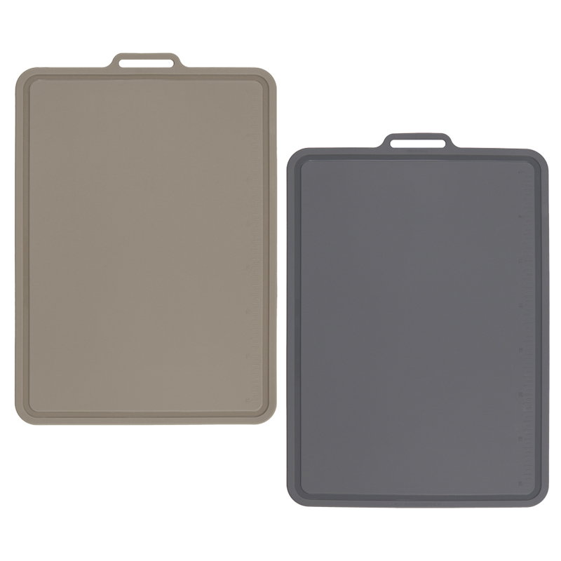 실리콘스토리 플래티넘 실리콘 양면 도마 그레이 + 차콜 세트 대형, 1세트, 도마 2종 33,540원