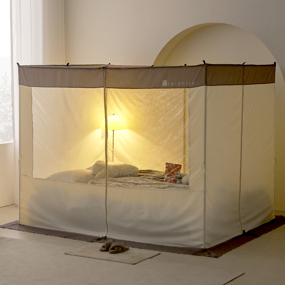 솔트 클래식 사각 난방텐트 세트 바람막이 외풍차단 캐노피 침대 겨울 텐트 방한 방풍 보온텐트 89,900원