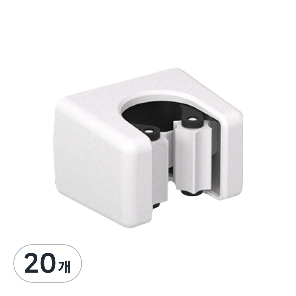 더자카 무타공 미니멀 벽걸이 밀대 홀더 6 x 4 x 5 cm 29,000원