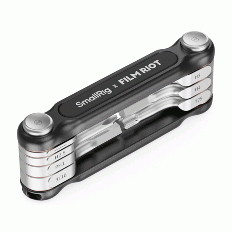 스몰리그 x FILM RIOT 7-in-1 멀티 앵글 포지셔닝 접이식 렌치 (블랙) 4374 45,900원