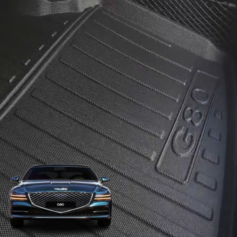 제네시스 G80 트렁크매트 페이스리프트(25년형) 3D 논슬립 TPE (호환) 현피싱&현카 51,000원