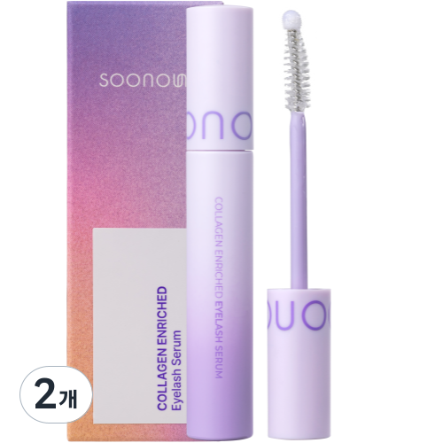 수노은 피토콜라겐 45만PPM 인리치드 아이래쉬 세럼 속눈썹 영양제, 2개, 10ml 22,900원