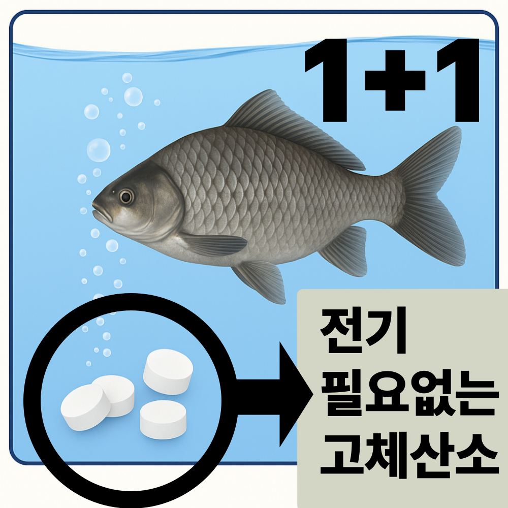 케이엔알 고체산소 산소발생 기포기 낚시 해루질 20정 x 2개 8,950원