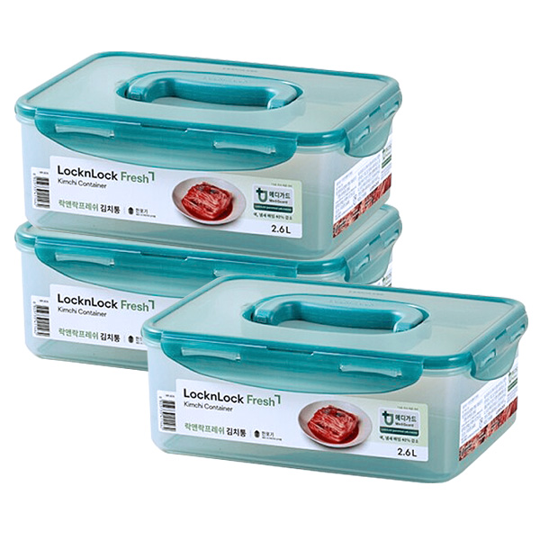 락앤락 플라스틱 김치통 와인 직사각 투핸들 18,300원