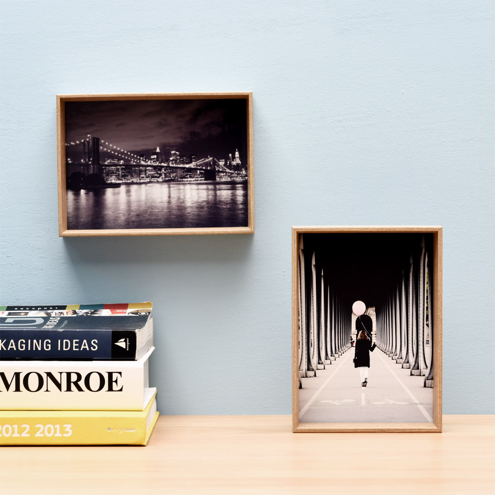 우드로하우스 타임 액자, 내추럴, 3개 13,600원