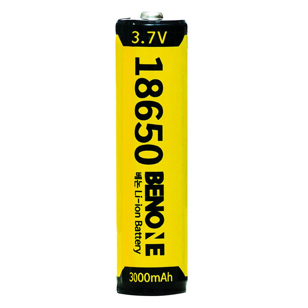 BENONE 18650 보호회로 리튬이온 배터리 충전식 건전지 3000mAh 4,930원