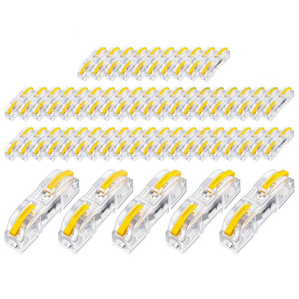 JK 터미널 블럭 PCT-221 직결형 50개 세트 전선 커넥터 배선 접속 단자 레버형 결합 결선 13,000원