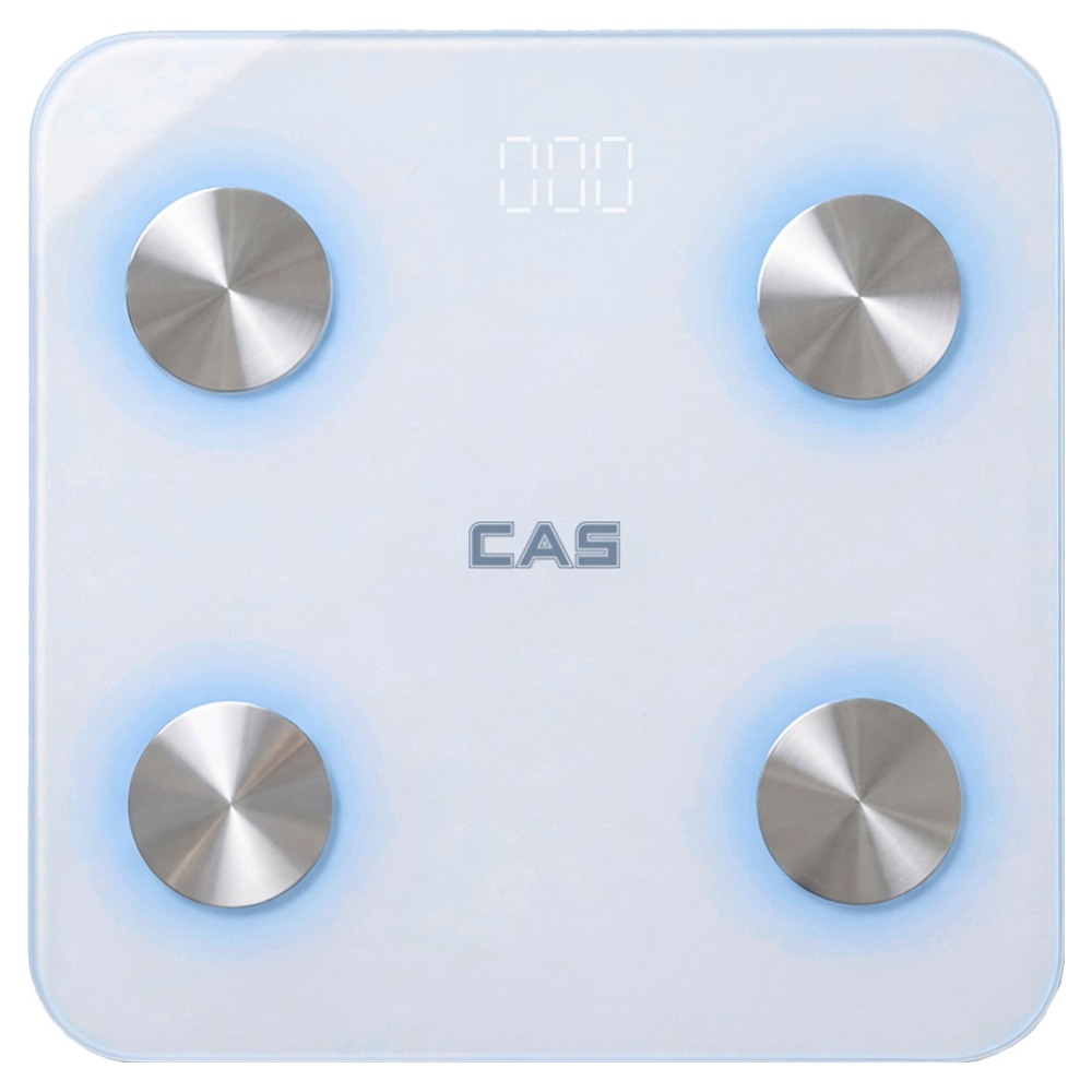 카스 LED 백라이트 스마트 체지방 체중계, 화이트, 1개, BFA-S20 39,800원