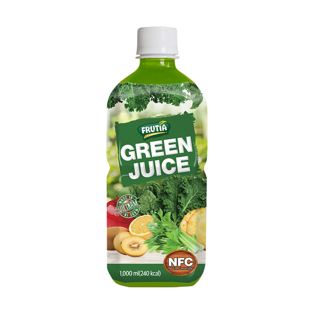프루티아 NFC 100% 케일 샐러리 사과 착즙 그린주스 1000ml 10,900원