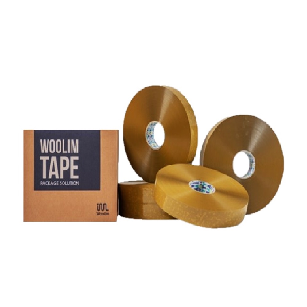 박스테이프 OPP 자동테이프 LM 기계경포장테이프 황색 1000M 5개, 황색, 1박스 61,000원