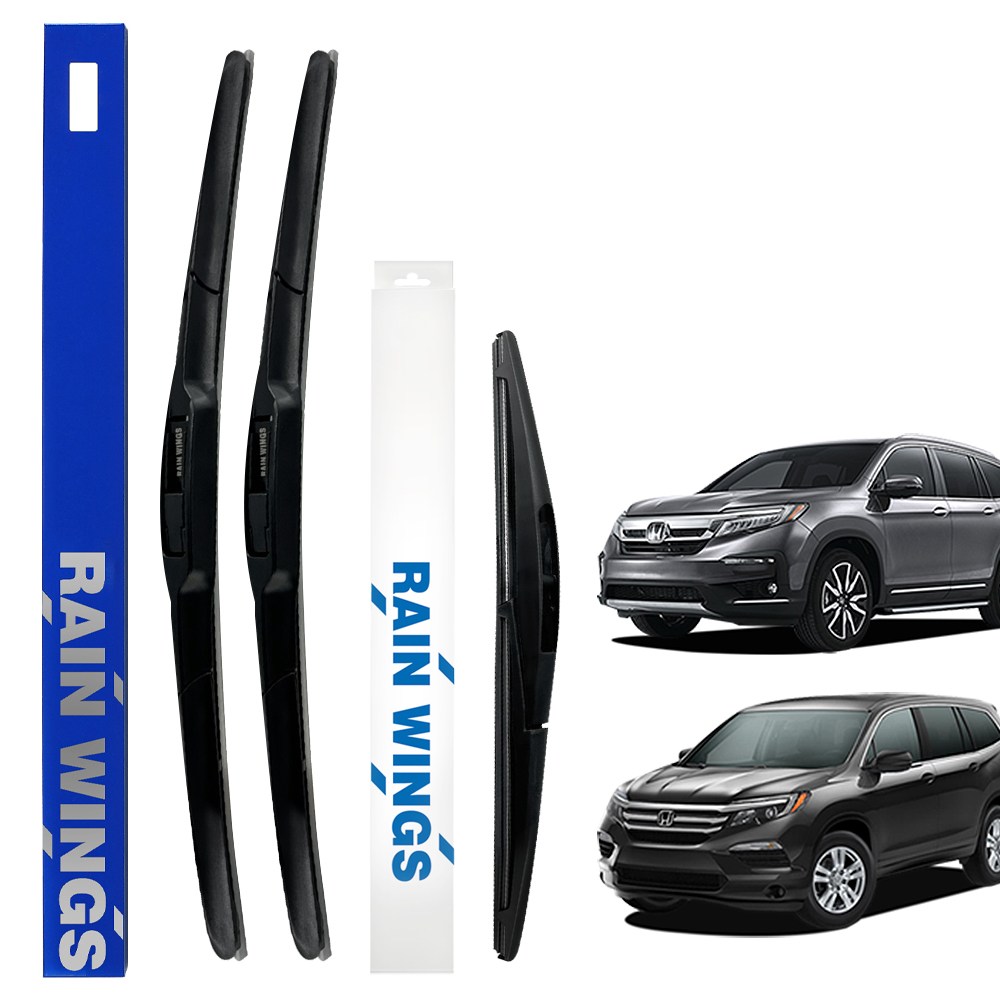 혼다 올 뉴 파일럿 전용 순정(호환)형 하이브리드 와이퍼 전면+후면세트 16년~현재 3.5 2WD AWD, 현재가 31,400원