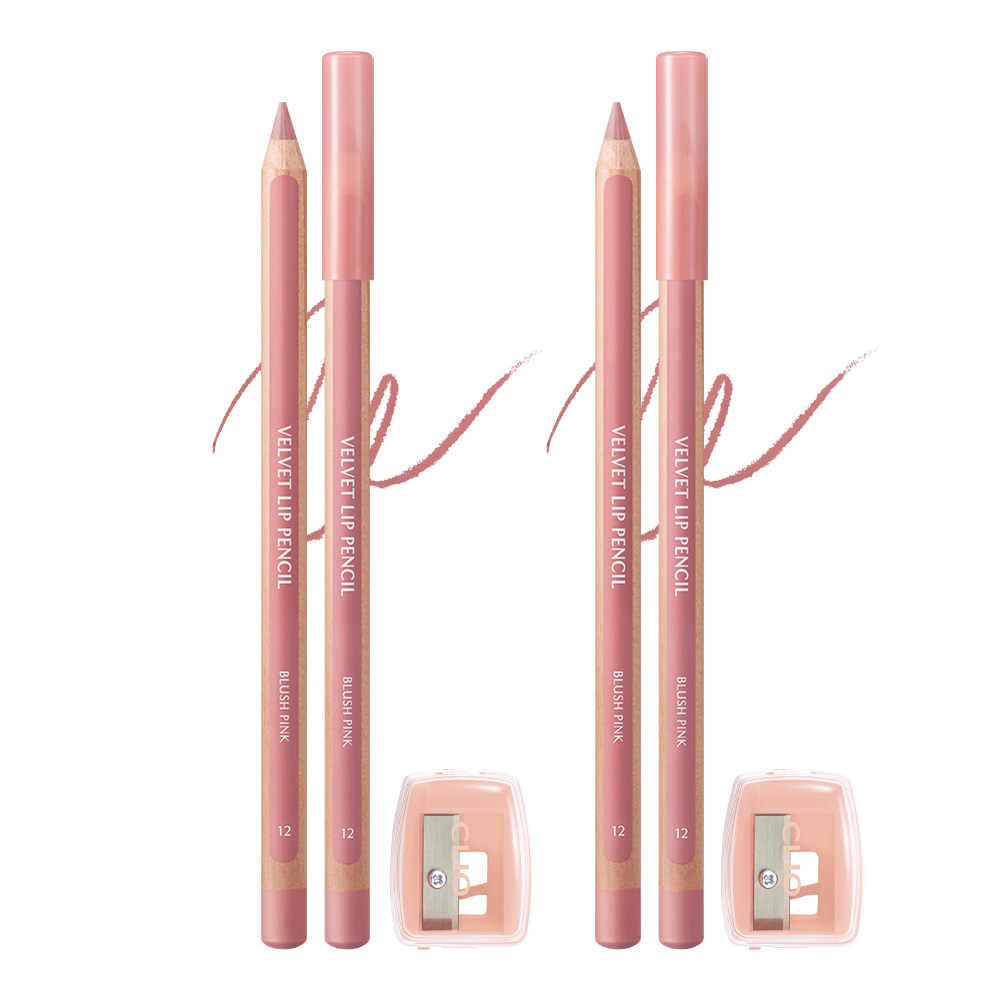 [1+1] 클리오 벨벳 립 펜슬 기획세트 (본품+샤프너 구성) 17,600원