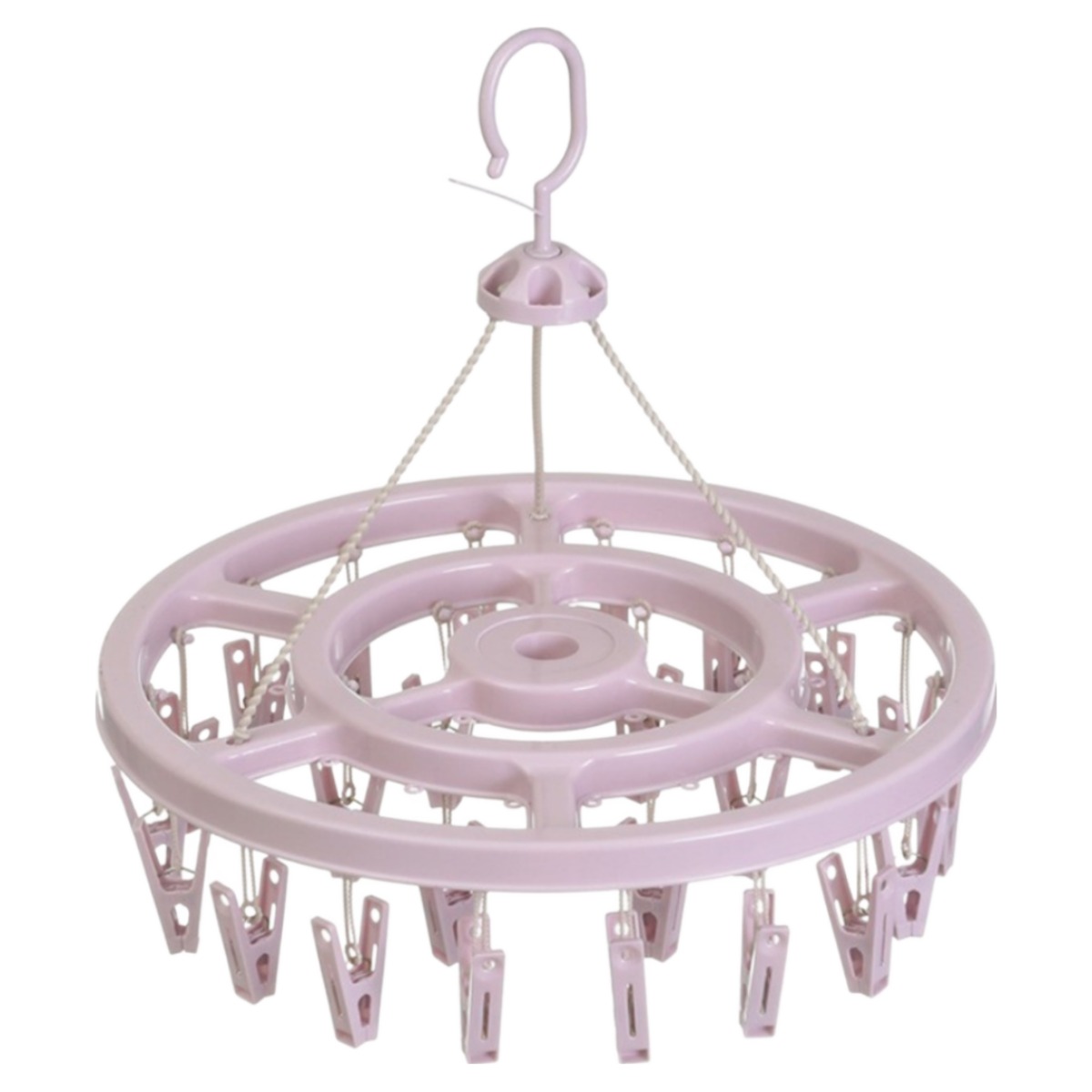 온리코 둥굴이 원형 양말.속옷 건조대, 퍼플, 1개 6,000원