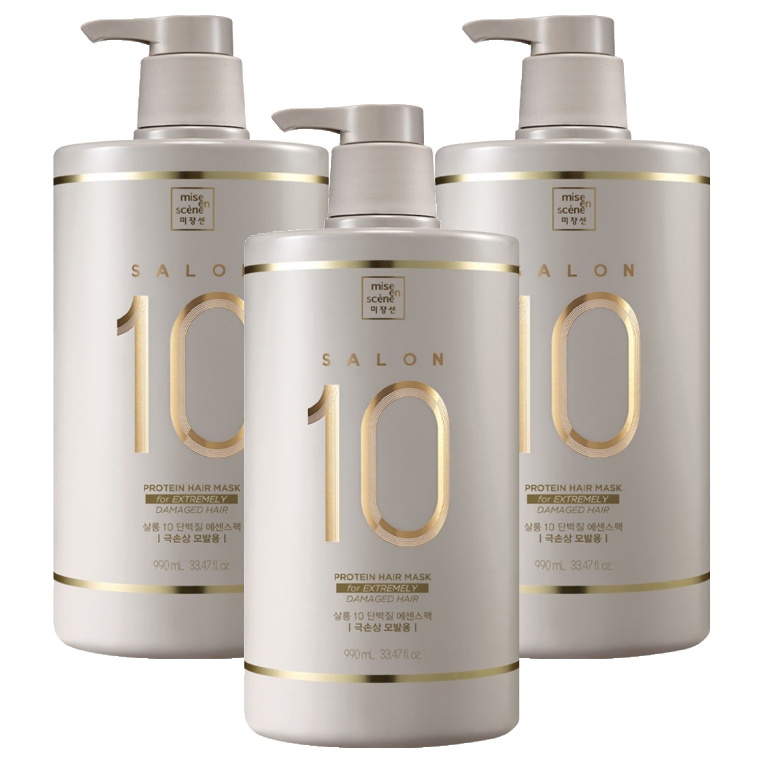 미쟝센 살롱10 단백질 에센스 헤어팩 극손상 모발용 50,490원