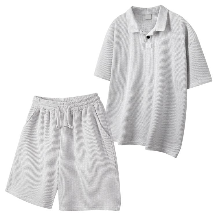 해리슨 와플 반팔 카라티 셋업 HIT1118 50,800원