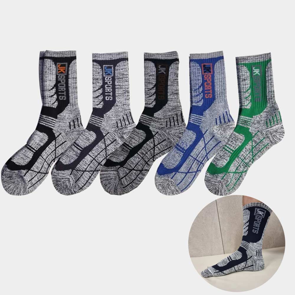 5켤레 제이케이 국산 쿨파일 연사 등산양말 장목 7,700원