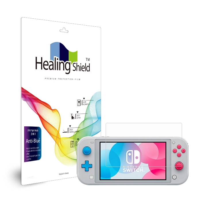 힐링쉴드 닌텐도 스위치 라이트 블루라이트차단 액정보호필름 2p 세트, 단일상품, 1세트 21,120원