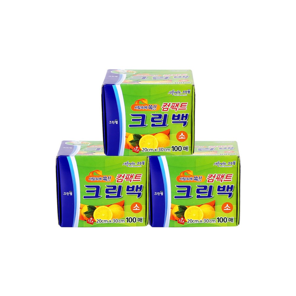 크린랲 컴팩트 크린백 소 20 x 30 cm 10,900원