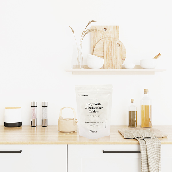 온스테이 젖병&식기세척기 세제 올인원 (4g*60정) 식세기 6인용 12인용 lg식기세척기 세척 1종 17,490원