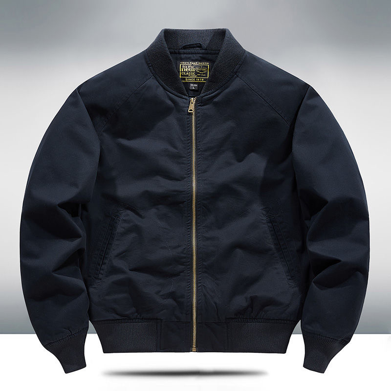 남성 봄가을 워싱 순면 루즈핏 아메리칸 빈티지 항공 점퍼 빅사이즈 내구성 작업복 캐주얼 자켓 48,000원