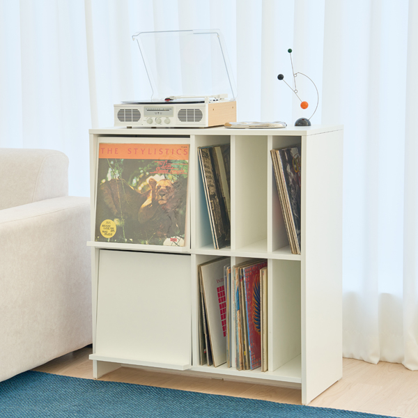 [모노폴리오] 헤이 매거진랙 LP수납장, 에어화이트 118,650원