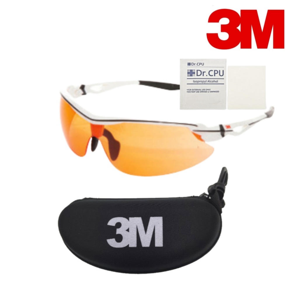 3M 보안경 AP-305SG+보안경 케이스+안경테 소독용 알콜솜 2매 31,900원