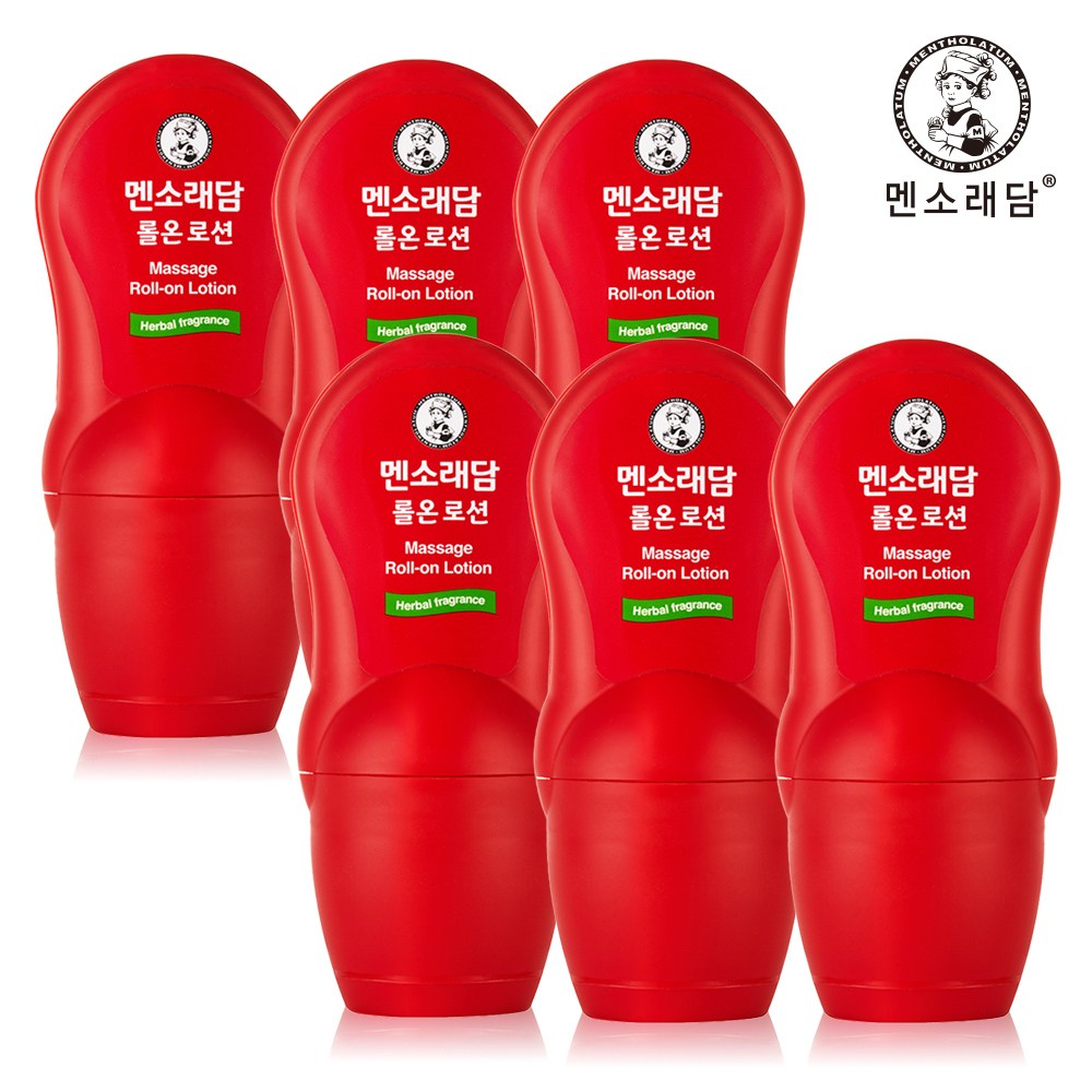 멘소래담 롤온 로션 (핫타입) 50ml x6개 44,900원
