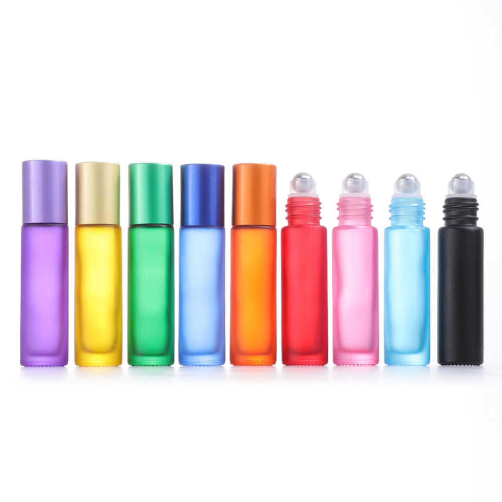 10ml 아로마 향수 오일 레인보우 롤온 향수 공병, 10개 9,500원