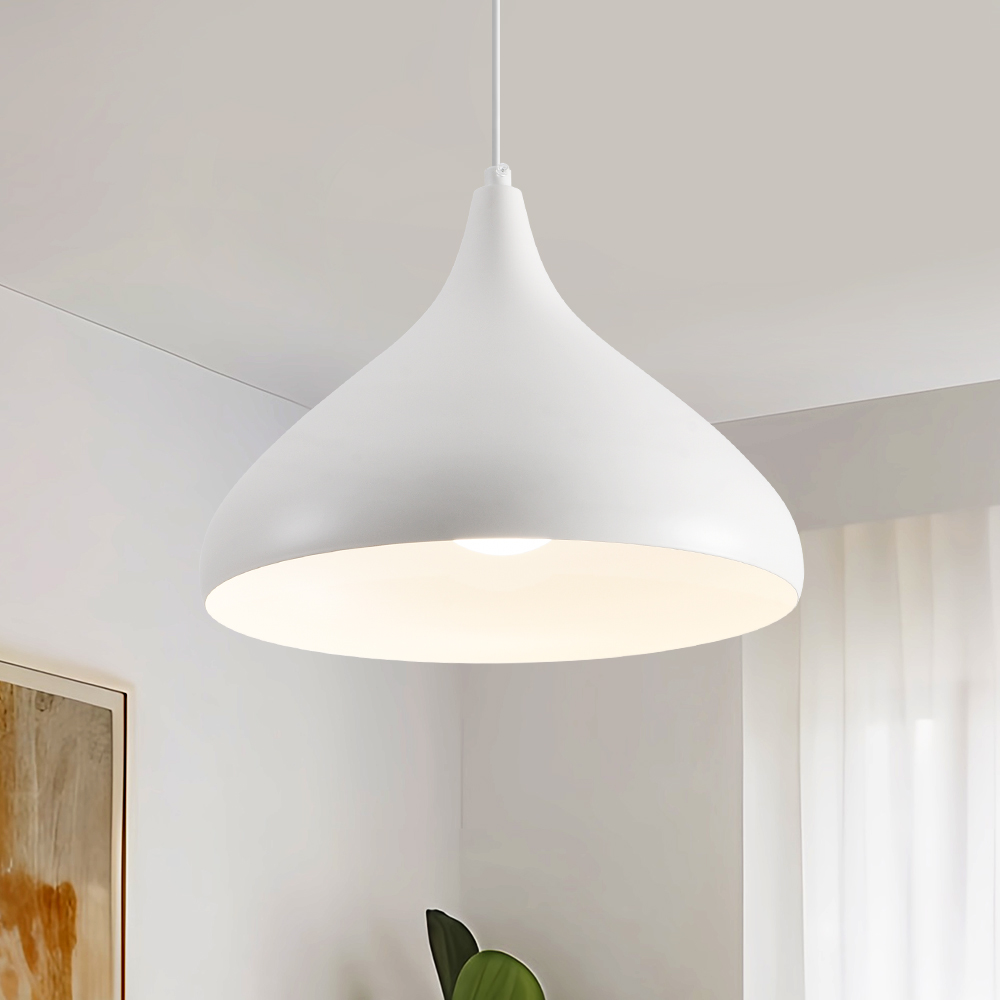 joxy 심플 식탁조명 1등 팬던트조명 6623-A, 흰색, 현재가 27,900원