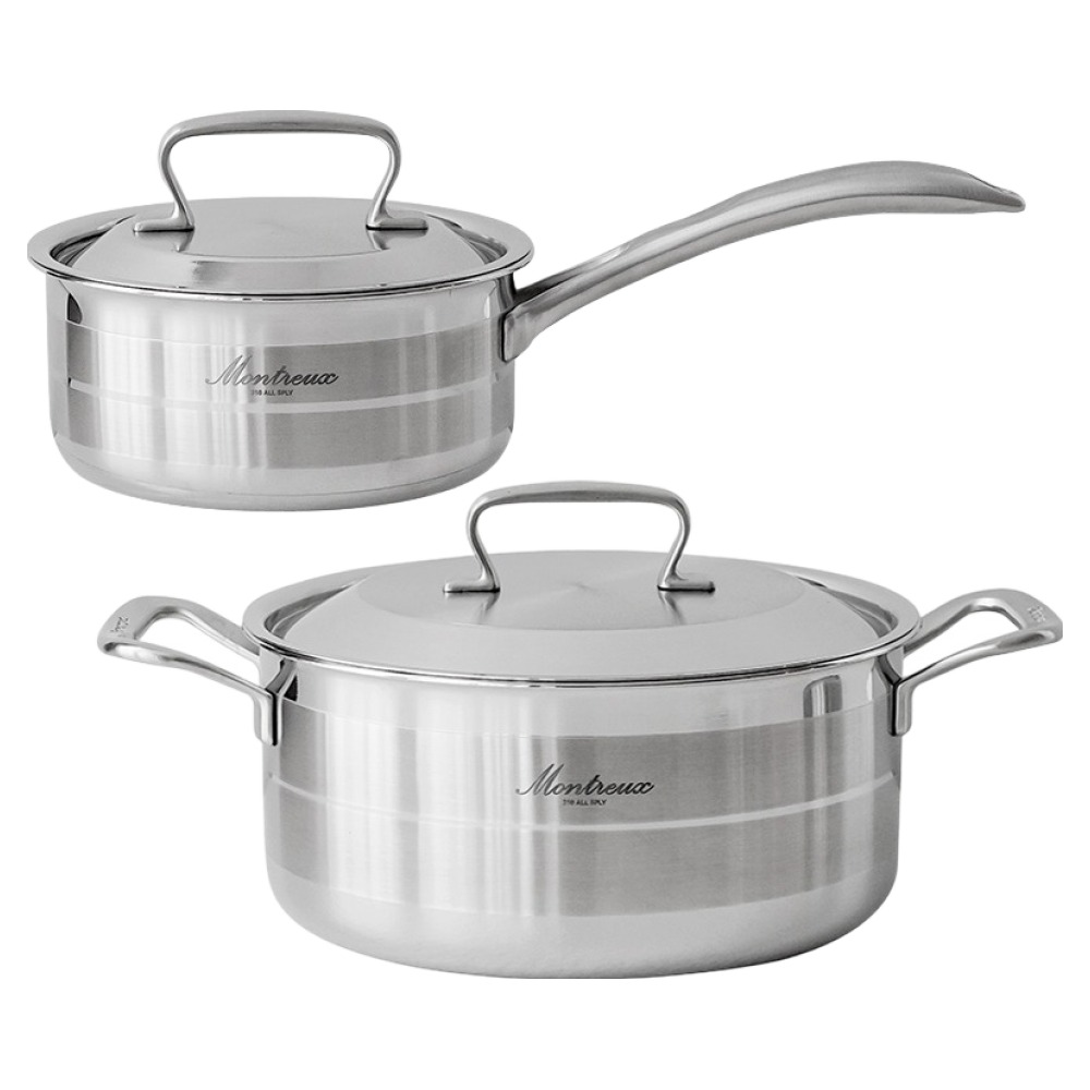 몬트렉스 인덕션 316 통5중 스텐냄비 세트 2개 260,800원