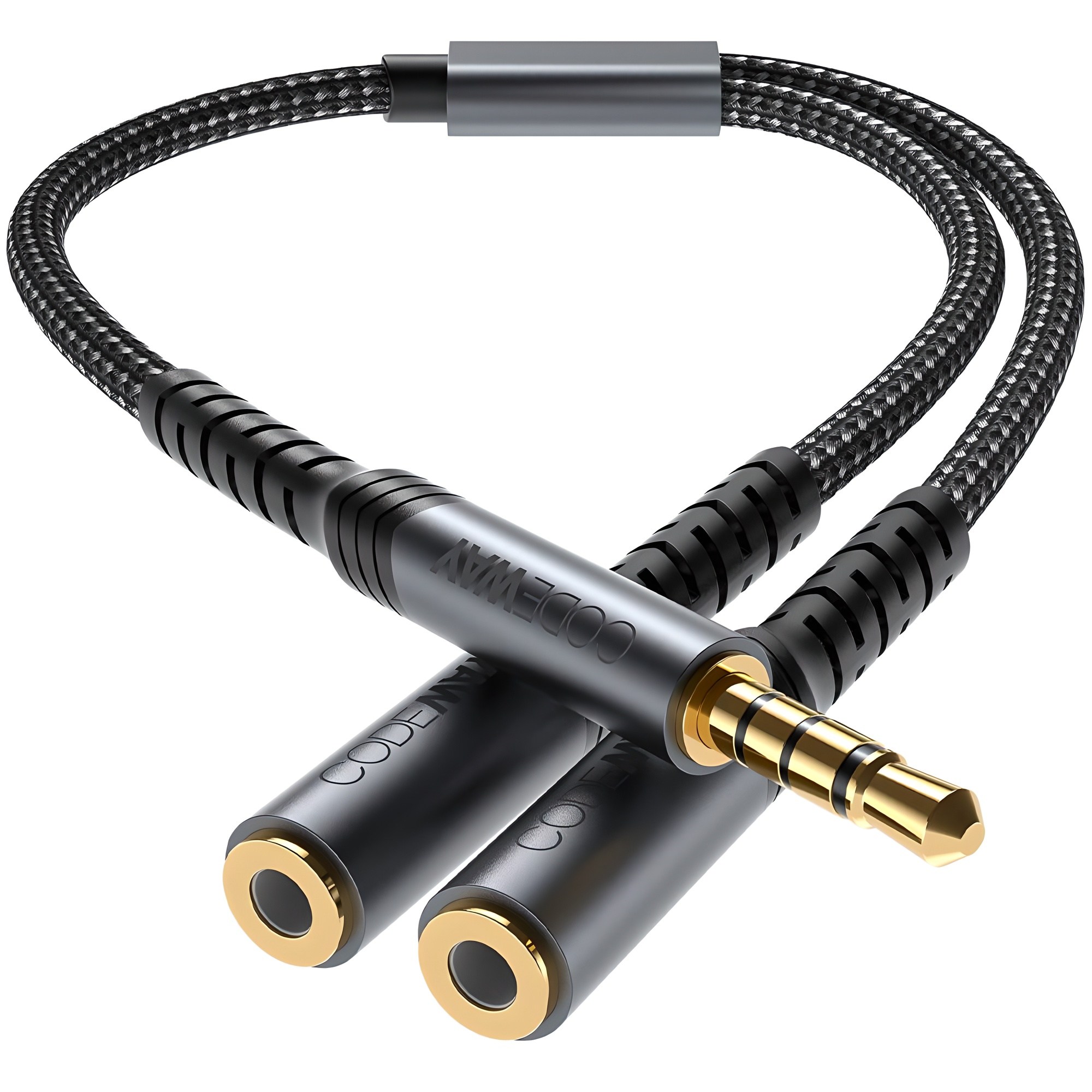 코드웨이 3.5 aux 스테레오 이어폰 분배기 오디오 y잭 케이블 5,800원