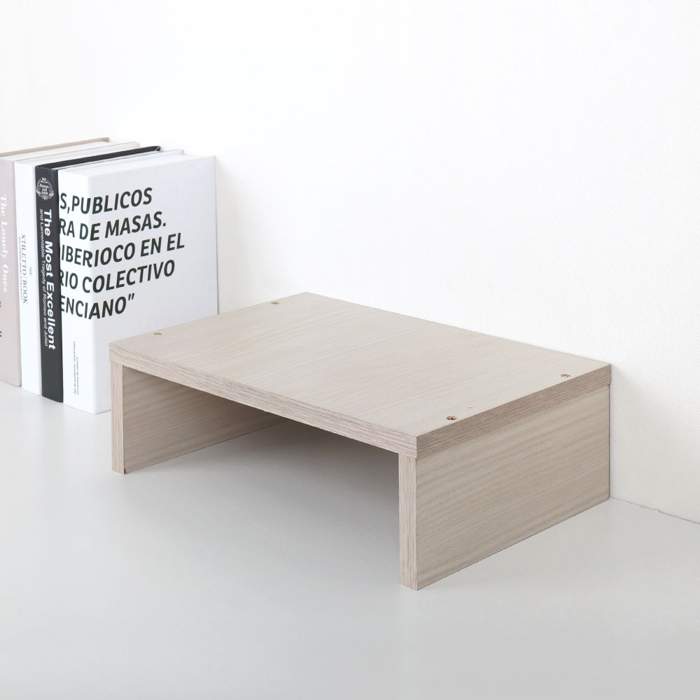 더높은 듀얼 1단 모니터받침대 330x230x108mm 8,940원