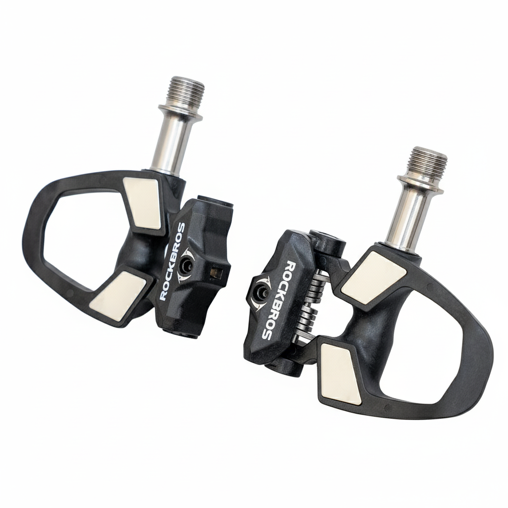 경량 로드바이크 티타늄 클릿 페달 183g 시마노 호환, 1세트, 블랙 79,300원