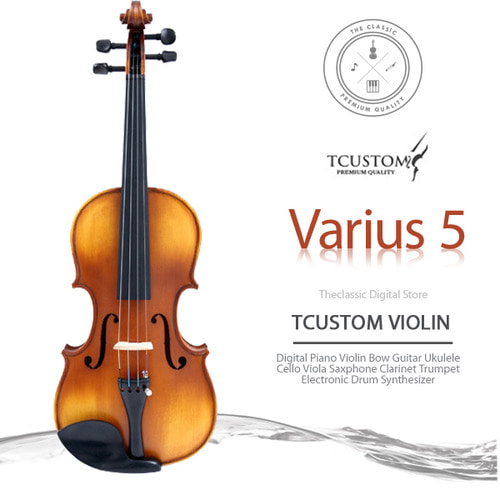[고급구성품증정] 티커스텀 바이올린 바리우스5 / 입문용 연습용 방과후 어린이 추천 210,000원