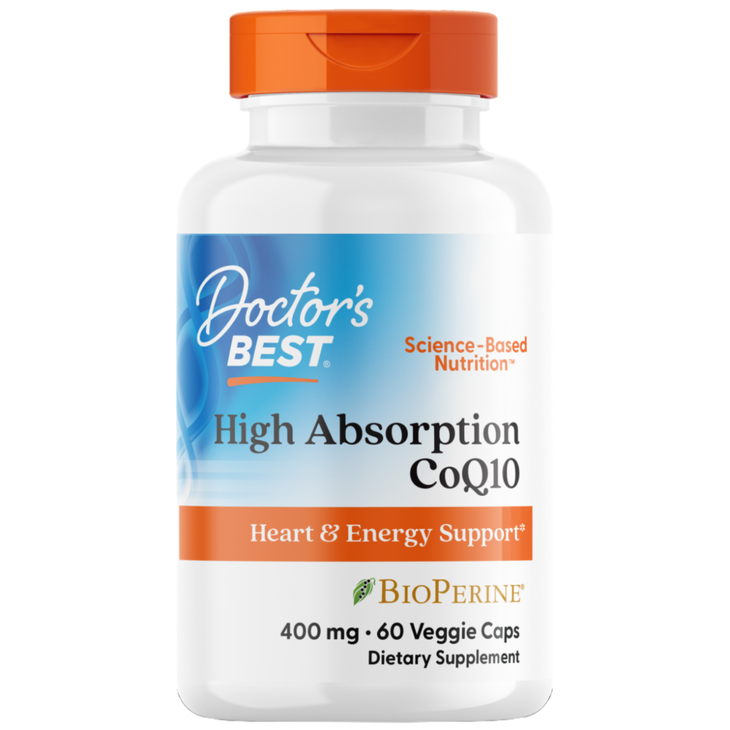 닥터스베스트 코엔자임q10 유비퀴놀 바이오페린400mg 180식물성 캡슐, 60정, 1개 46,340원