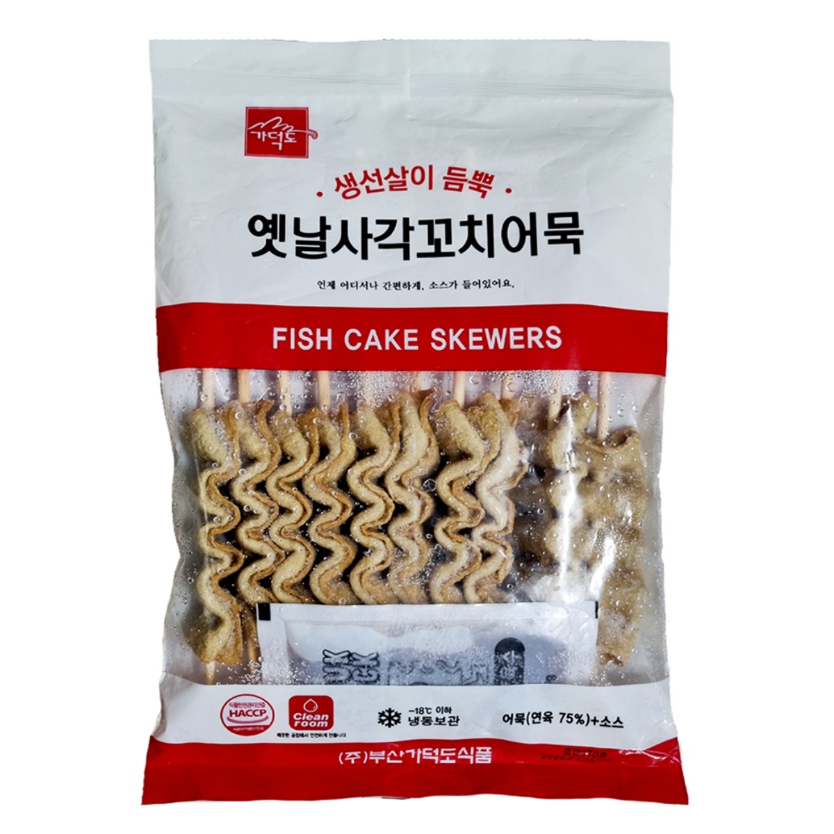 부산 가덕도 꼬치어묵 10개입 소스포함 (냉동), 2개, 340g 11,500원