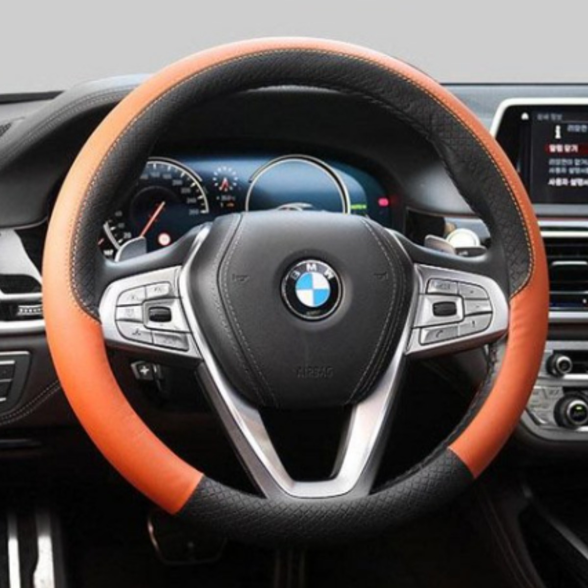 현대 포터2 핸들커버 전용 캐주얼 가죽, 브라운 17,000원