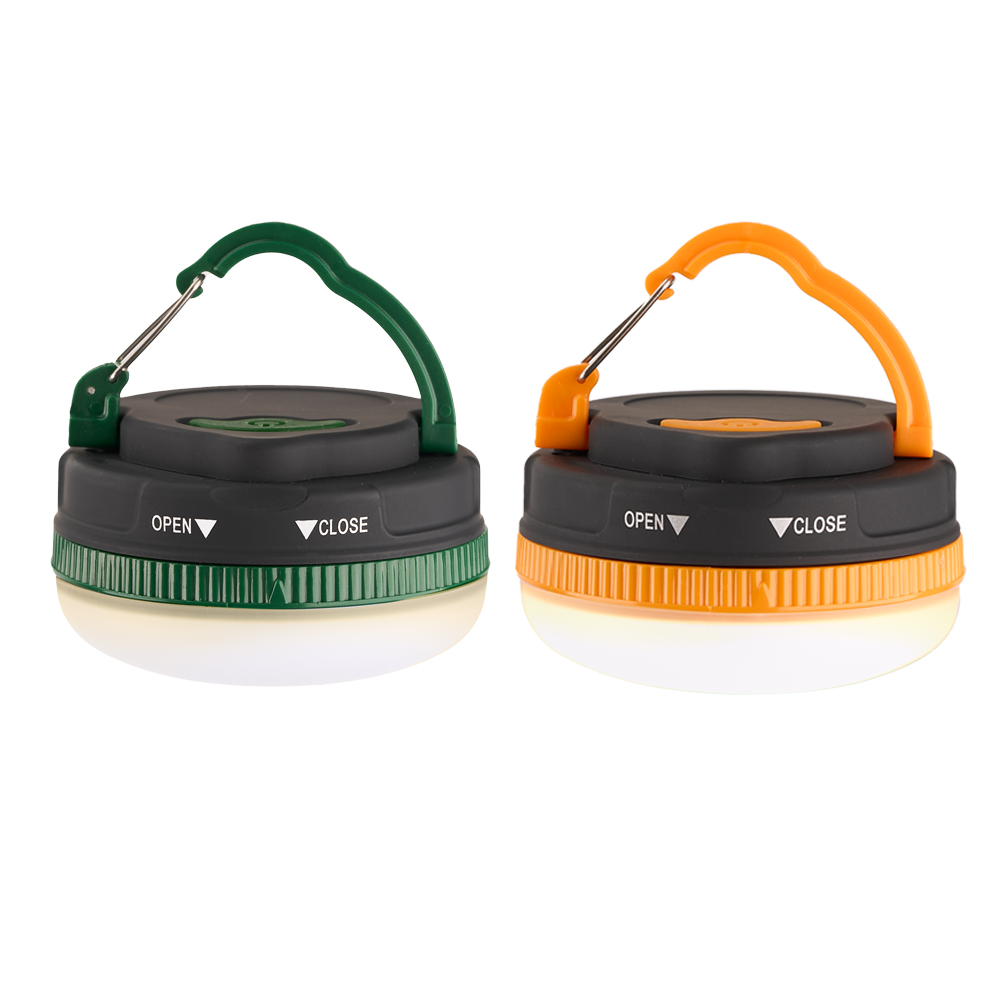 타닥 미니 방수 LED 텐트랜턴 2P, 그린 + 오렌지, 1세트 10,900원