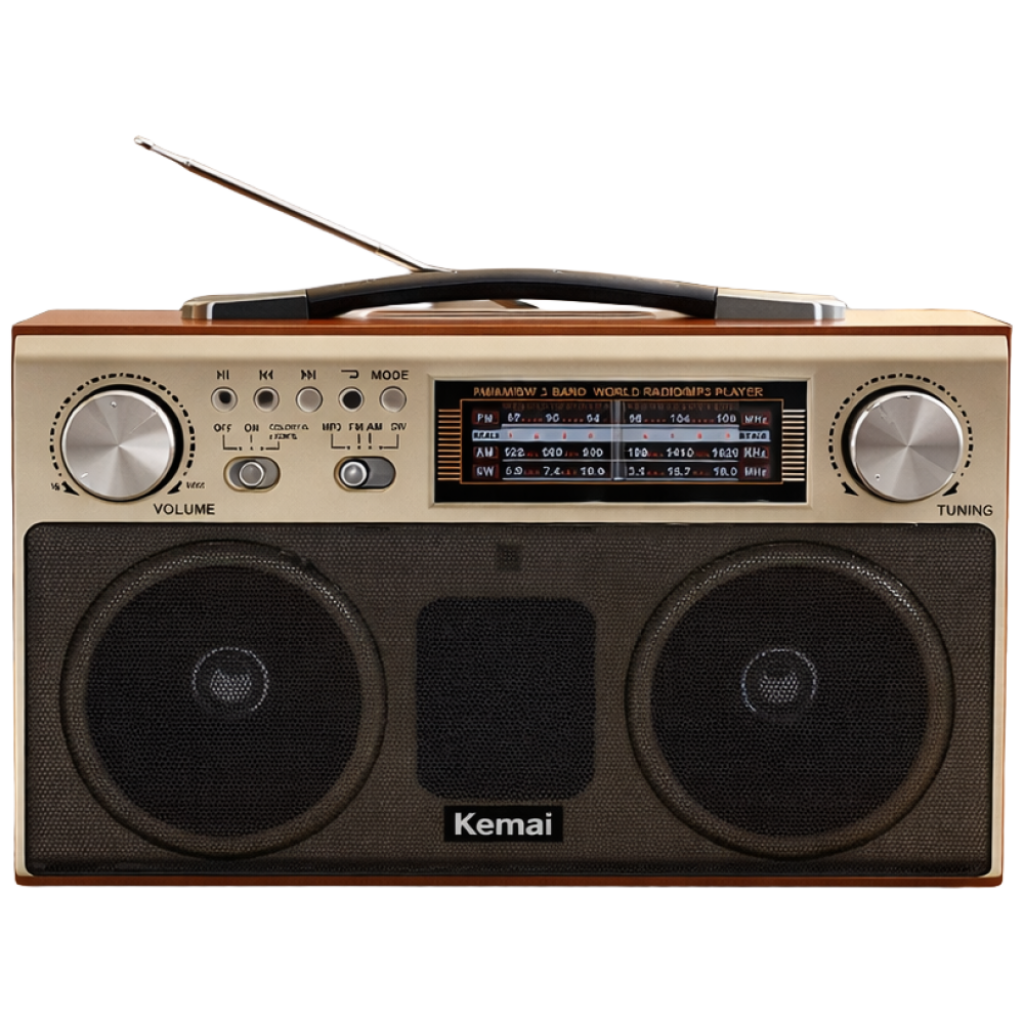 클래식 디자인 1702BT 가정용 휴대용 레트로 라디오 MP3 AM FM SW 단파 블루투스 52,000원