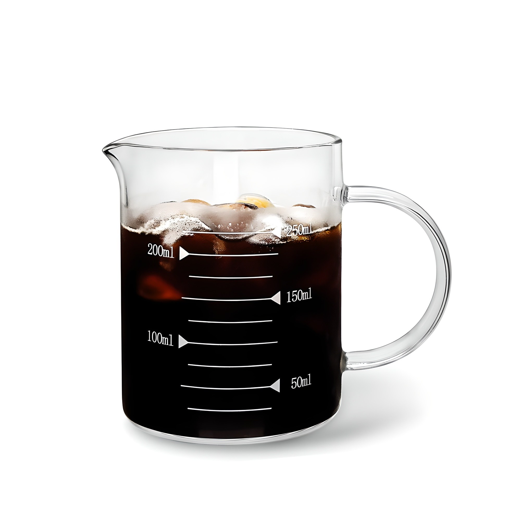 미르코리아 홈카페 내열유리 핸들 비커 계량컵 6,160원